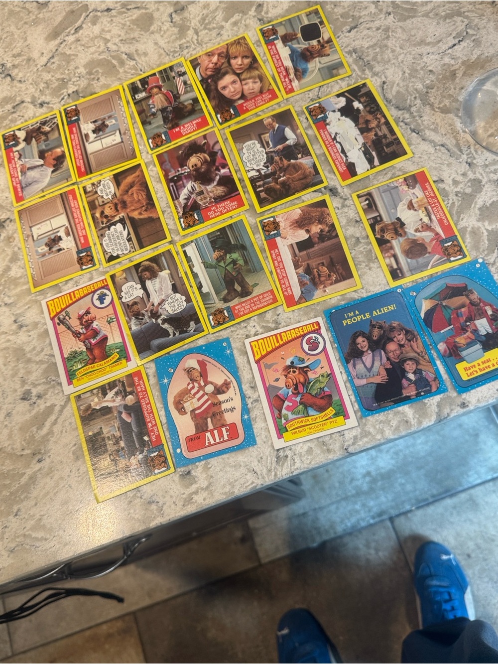 Vintage Alf’s card 1980s